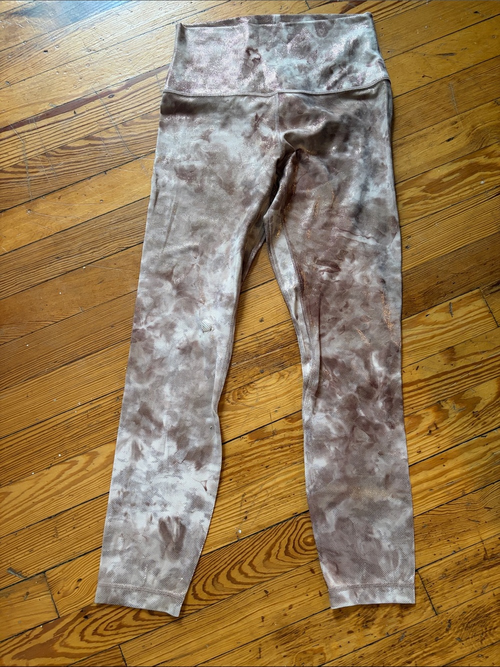 Lululemon Align HR Diamond Dye Cacoa Shine